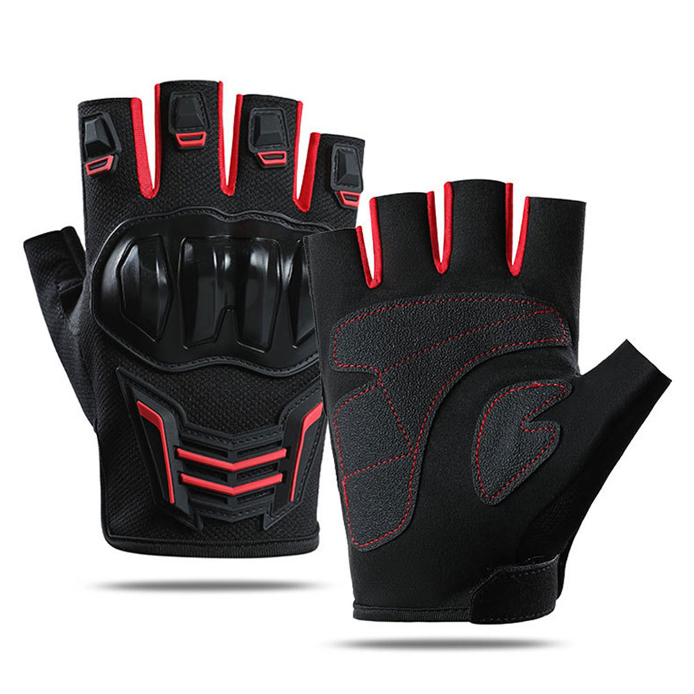 Motorcycle Gear For Summer - Breathable Motorcycle Gloves Summer Half Finger