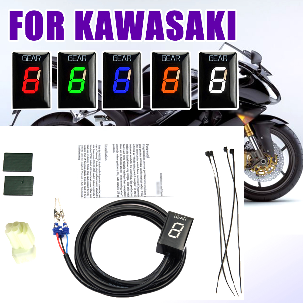 Motorcycle Gear Display - Bánh Răng Báo Kawasaki ZX6R ZX10R