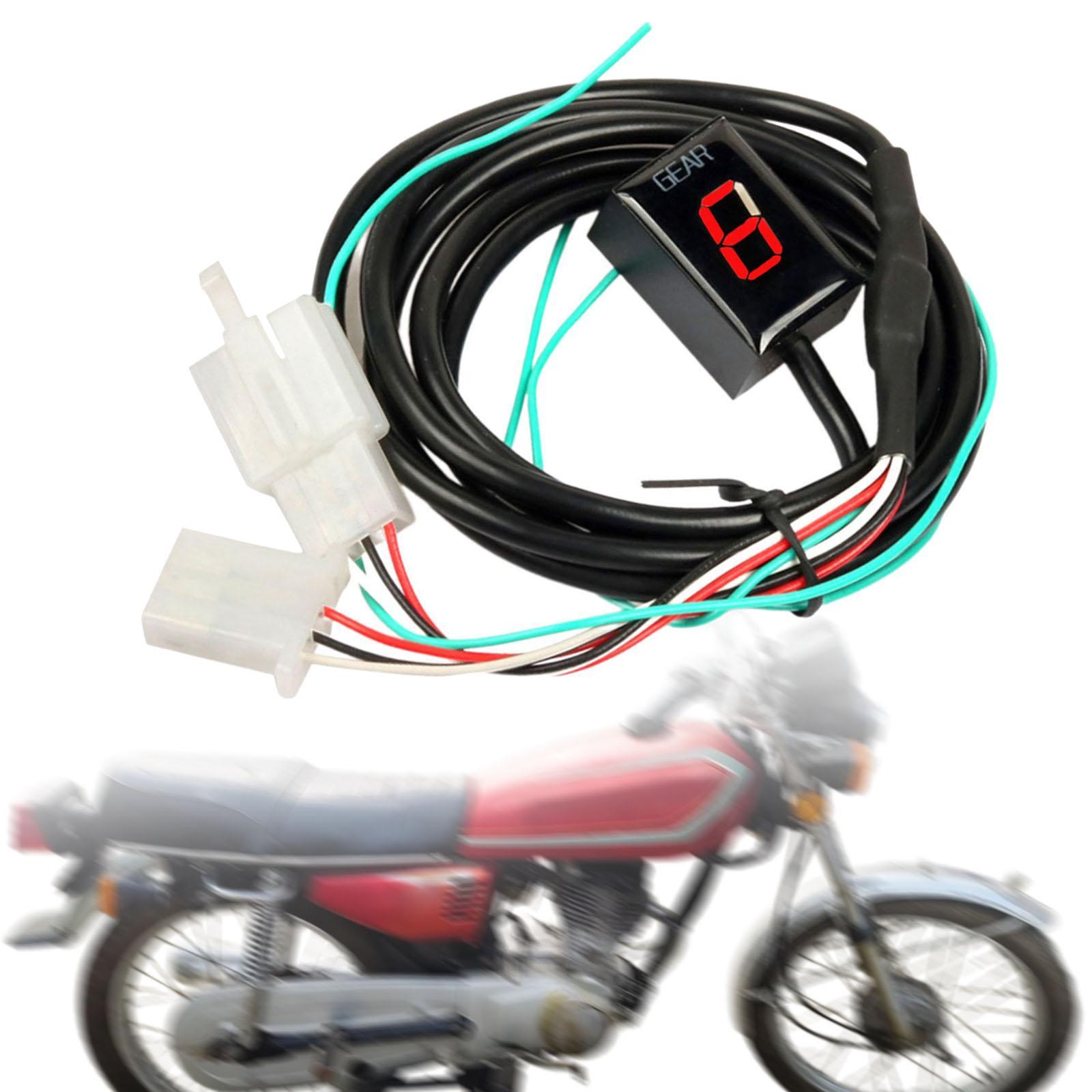 Motorcycle Gear Display - Motorcycle Digital Gear Indicator LED Display
