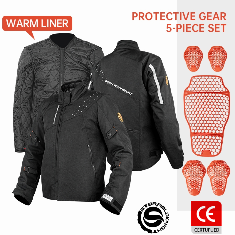 Motorcycle Gear For Summer - Star Field Knight Motorcycle Jacket Summer