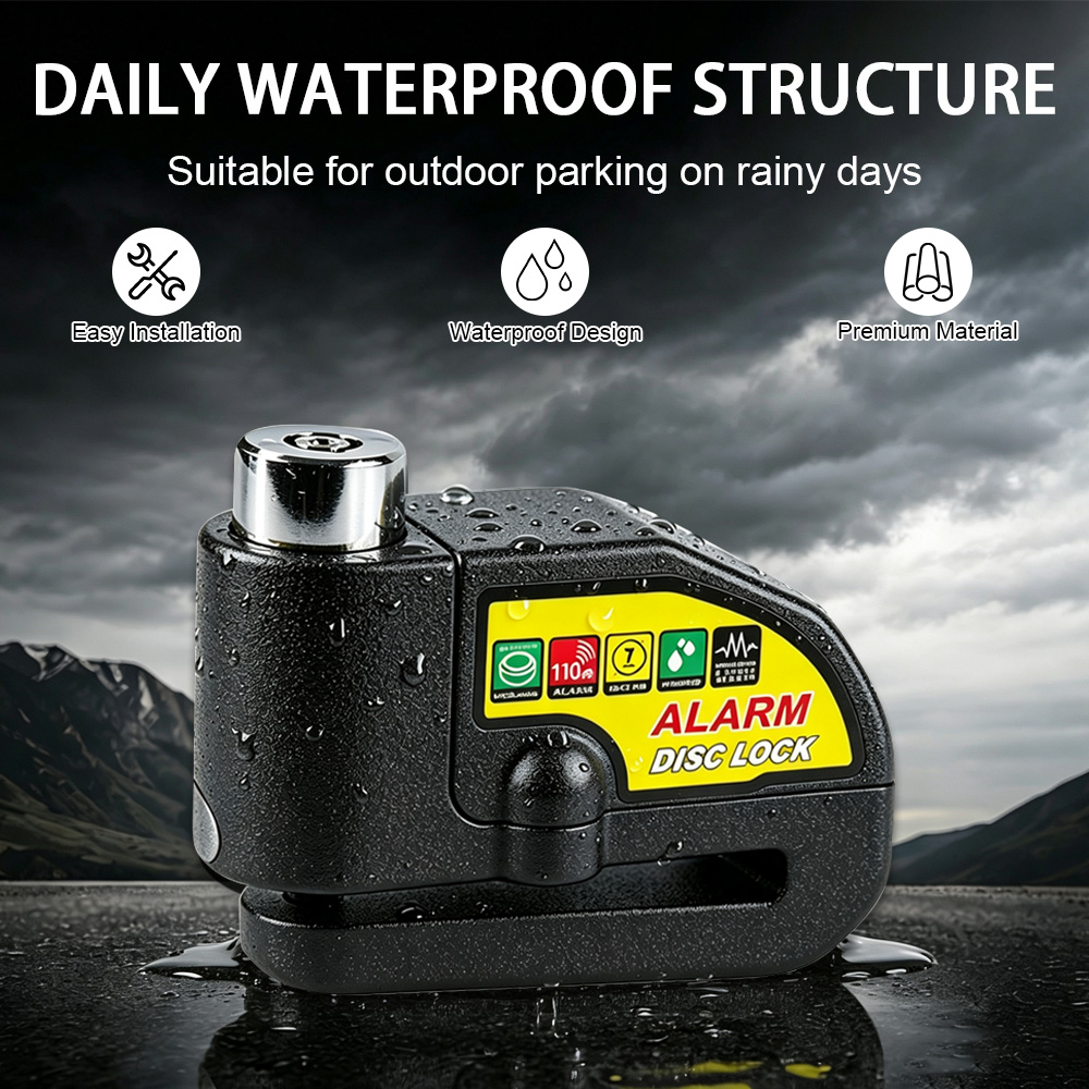 Universal Alarm Disc Lock Anti - đánh giá và giá Disc Lock Brake