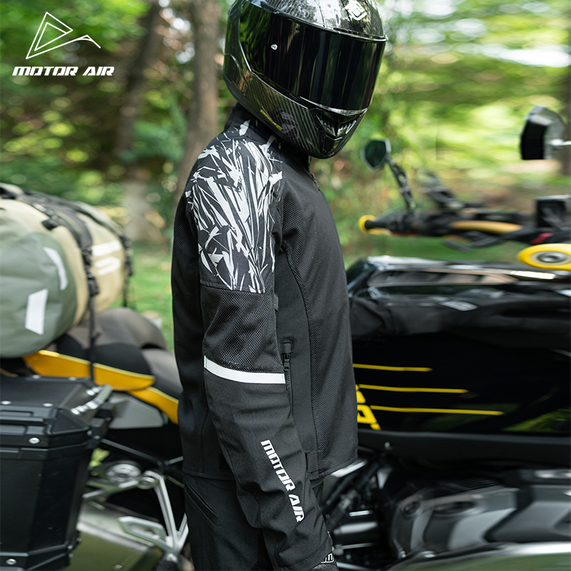 Black Motorcycle Jacket Men's  - đánh giá và giá Motorcycle Gear Mesh