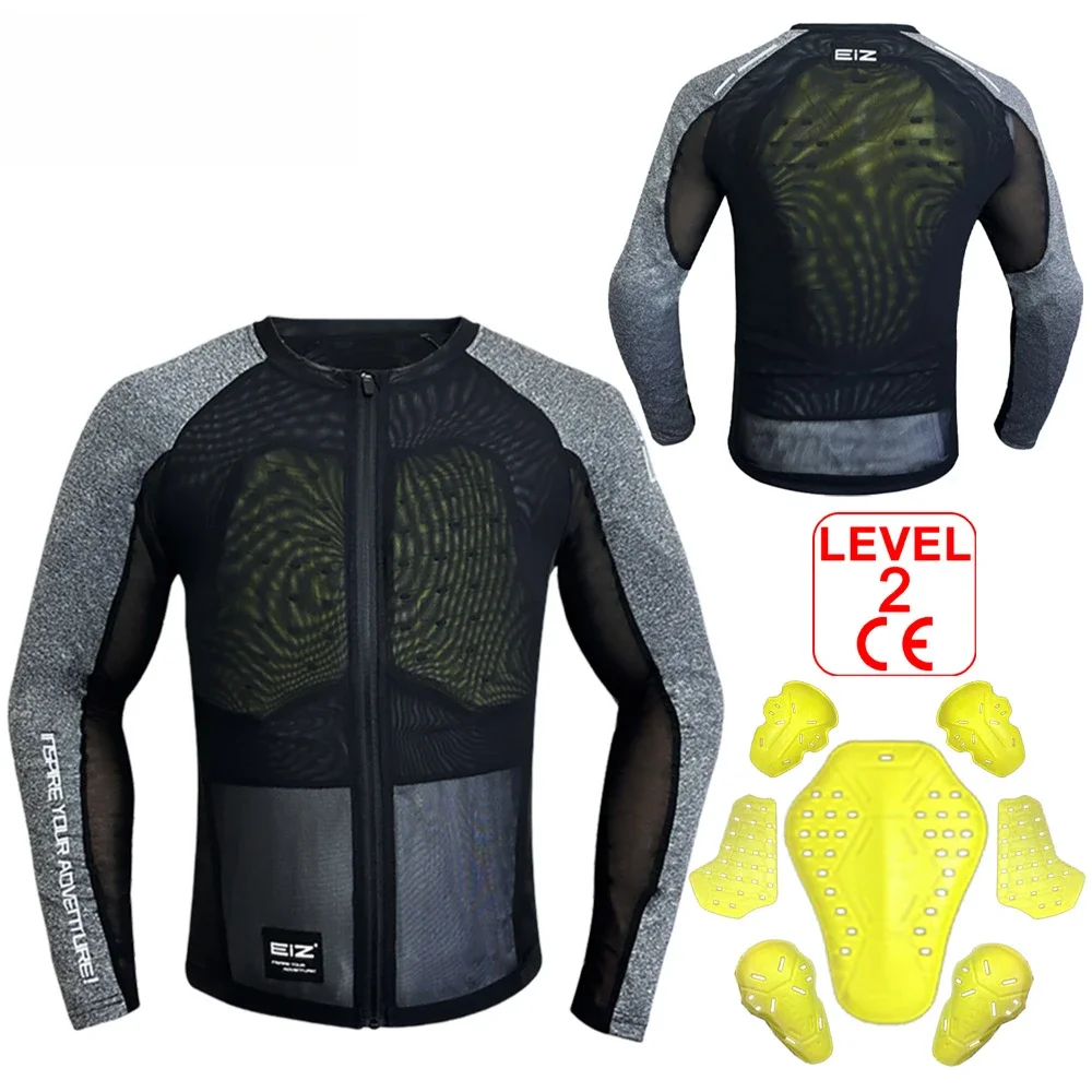 Motorcycle armor, cycling clot - đánh giá và giá Motorcycle Gear Mesh