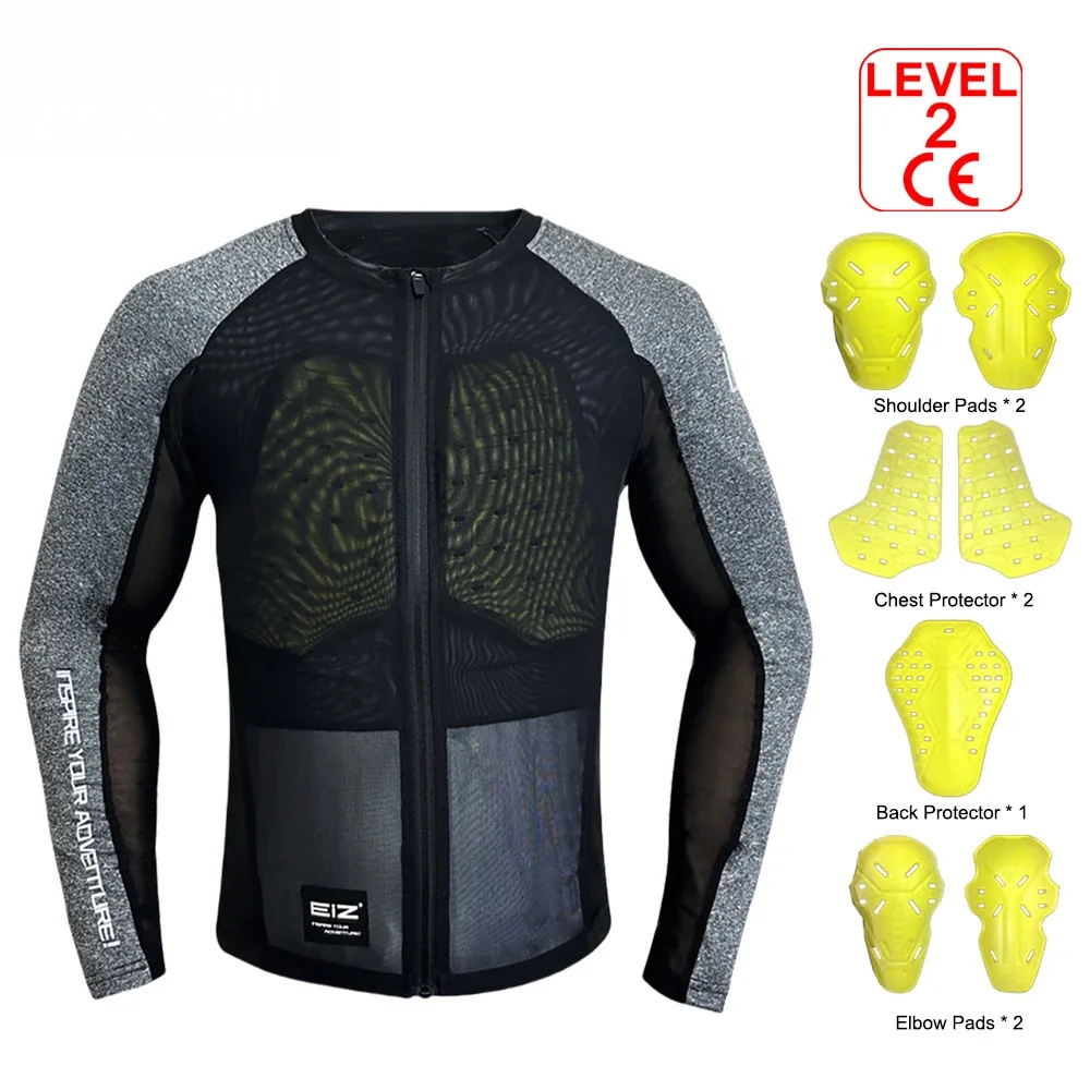 Motorcycle armor, cycling clot - đánh giá và giá Motorcycle Gear Mesh
