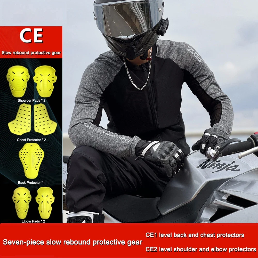 Motorcycle armor, cycling clot - đánh giá và giá Motorcycle Gear Mesh