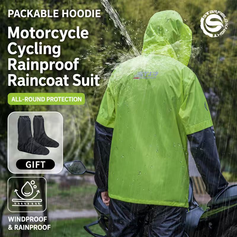 SFK Motorcycle Riding Raincoat - đánh giá và giá Motorcycle Gear Logo