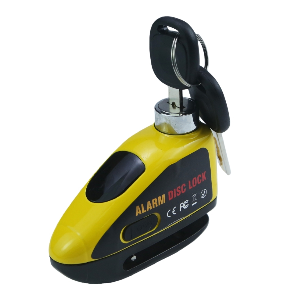 Rechargeable 140dB Motorcycle  - đánh giá và giá Disc Lock Brake