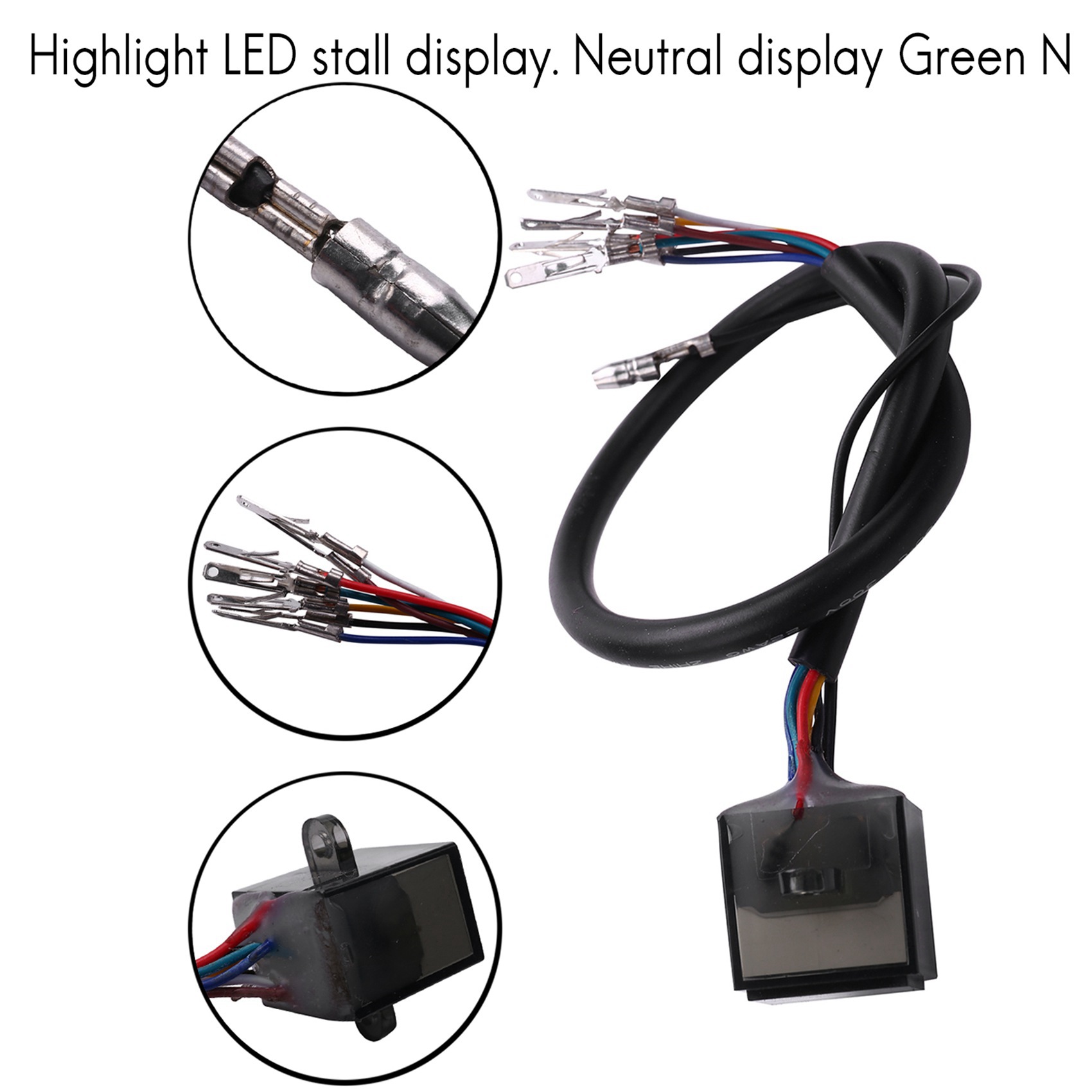 2X Green LED Universal N-6 Dig - đánh giá và giá Motorcycle Gear Display