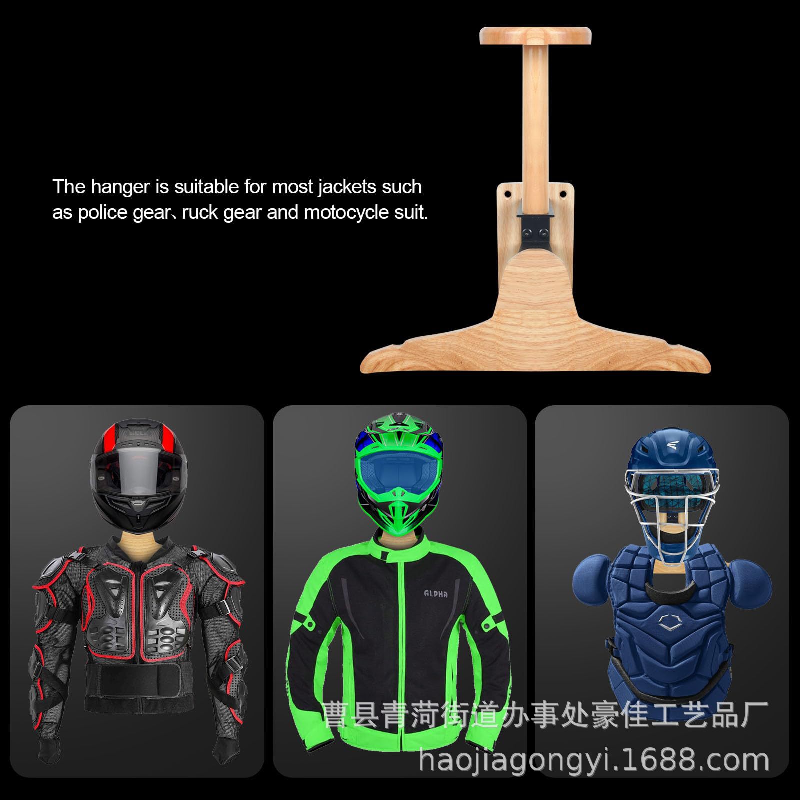 Wall‑Mount Wooden Outdoor Tact - đánh giá và giá Motorcycle Gear Display